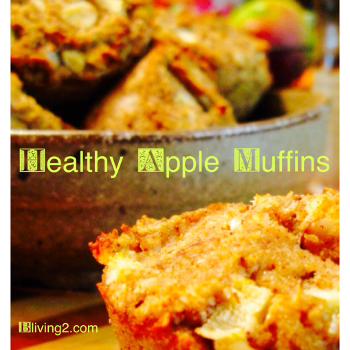 healthy apple muffins pic