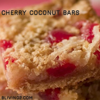 Cherry Coconut Bars pic